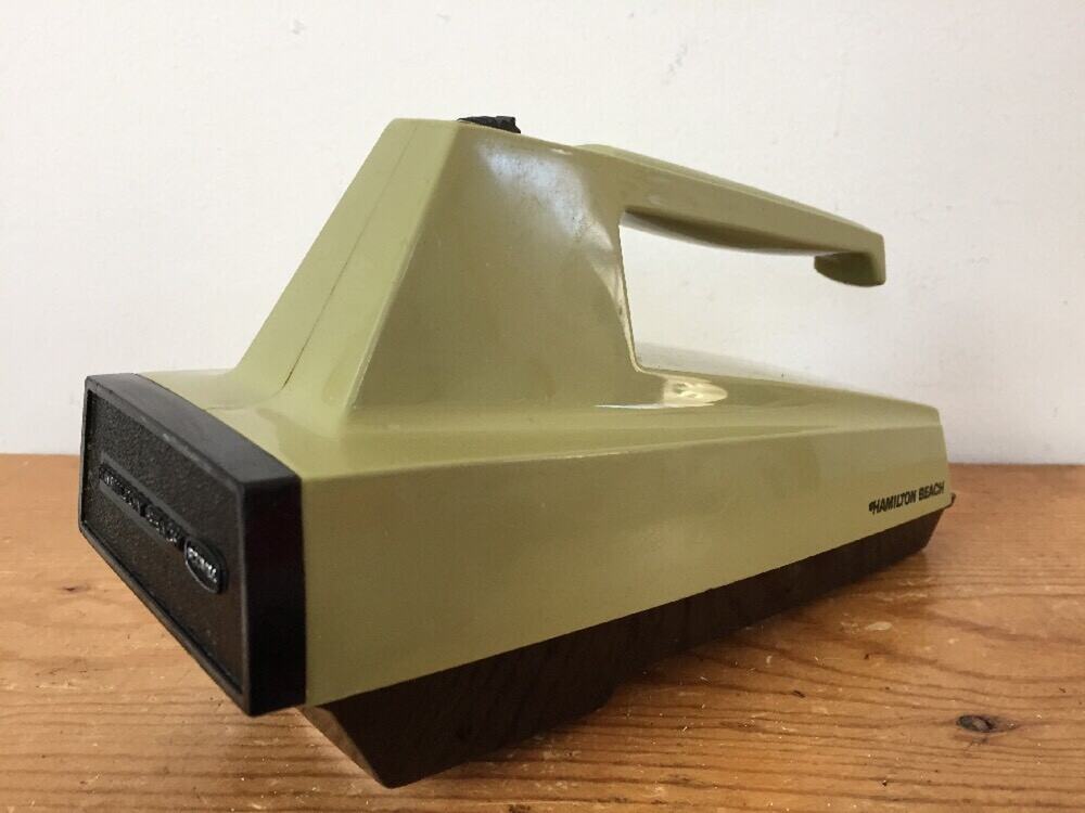 Vtg Hamilton Beach 110 Avocado Green Electric 5 Speed Mixer UNTESTED NO BEATERS
